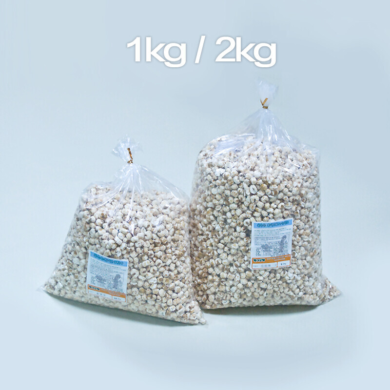 강원 뻥이오뻥 강냉이튀밥류찰옥수수 뻥튀기 /강원도 찰강냉이 튀밥국내산 1kg 2kg  